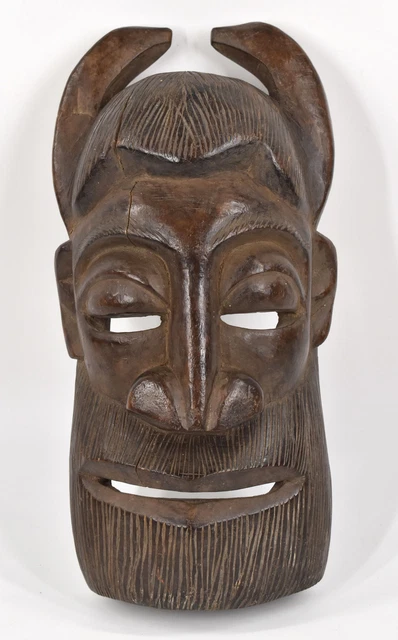 Senufo Mask with Beard Côte d'Ivoire