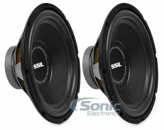 SoundStorm 2 x 800W 12" SS Series Single 4 ohm Subwoofers