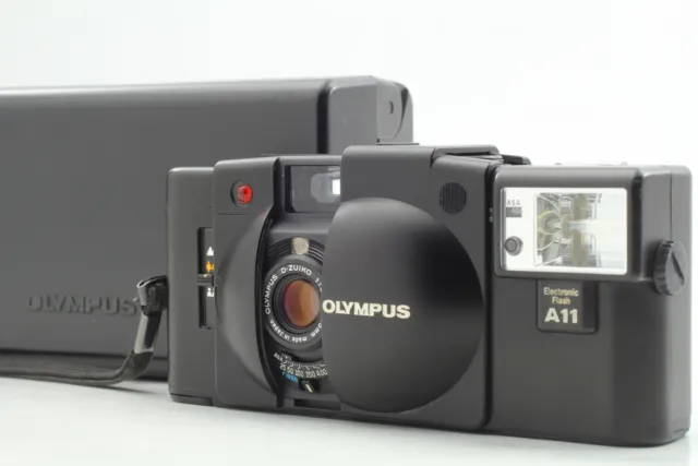 [Near MINT++ in BOX] Olympus XA2 Point & Shoot 35mm Film Camera Black From JAPAN