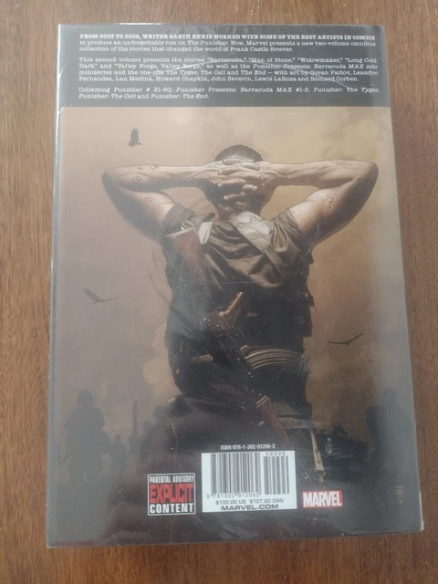 Punisher MAX Garth Ennis Omnibus Volume 2 Marvel HC Hard Cover Brand New Sealed 2
