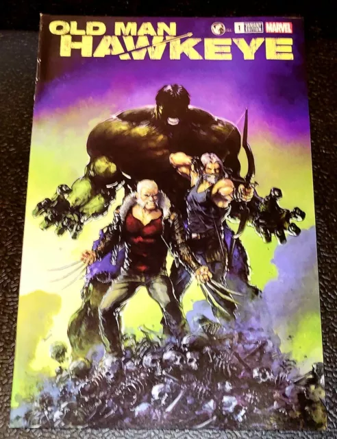 Old Man Hawkeye #1 Clayton Crain Variant 9.4 NM