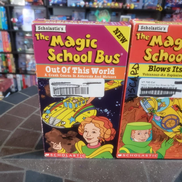 LOT DE 4 cassettes VHS Magic School Bus : Out of this World, Blows Its ...