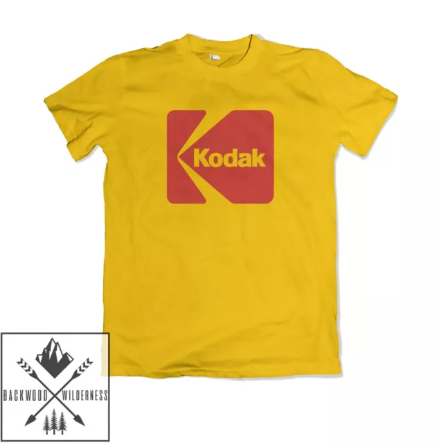 Retro KODAK Logo Vintage Film Camera Photography Hipster Gift T shirt