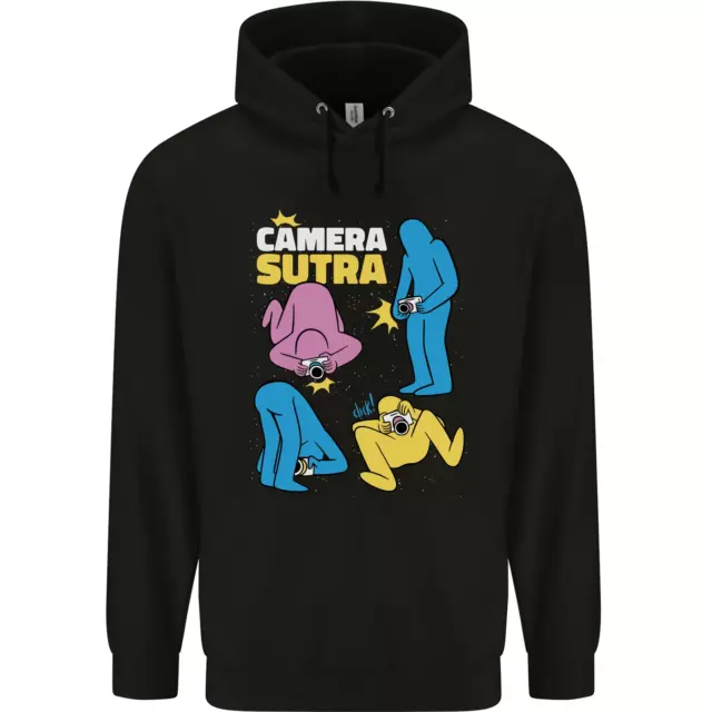 Felpa con cappuccio The Camera Sutra divertente fotografo fotografo bambini
