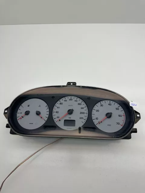 213505 Km Renault Megane 1 Compteur de Vitesse Instrument Cluster 7700430102