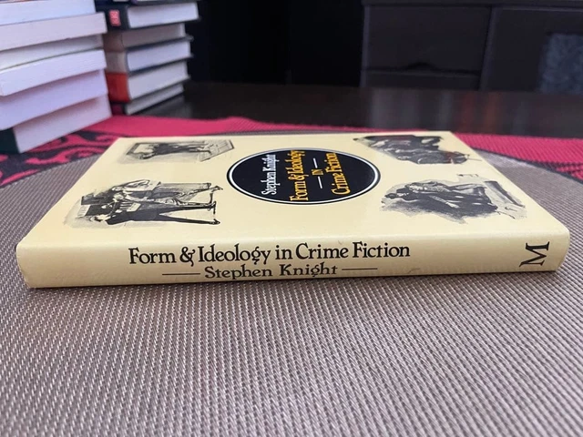 FORM & IDEOLOGY in Crime Fiction by Stephen Knight Hardcover Book