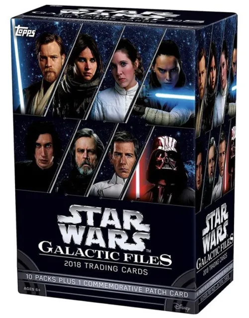 2018 TOPPS STAR WARS GALACTIC FILES TRADING CARDS Complete Your Set U Pick BASE