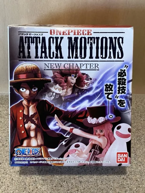 BANDAI New Chapter / Attack Motions / ONE PIECE / New In Box