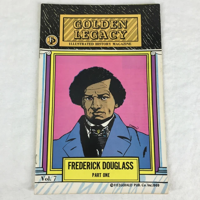 Rare 1969 Golden Legacy Vol 7 - Illustrated Black History Magazine Comic Book