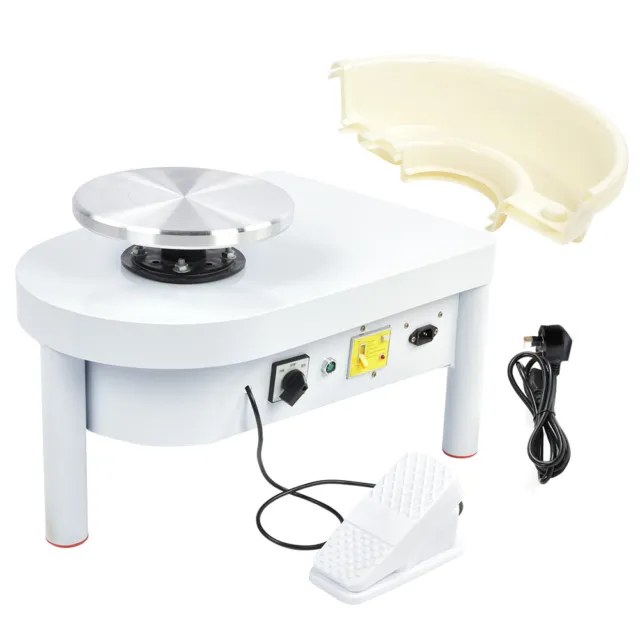 Electric Pottery Wheel Machine Variable Speed CW/CCW DIY Ceramic Tool Spares New