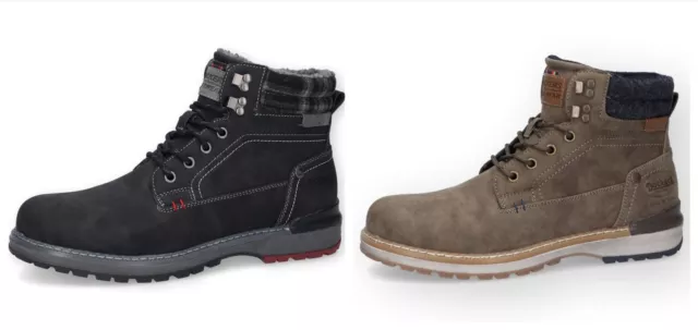 Dockers Par Gerli 47BK801 Homme Lutte contre La Bottes Travailleur Fourrées