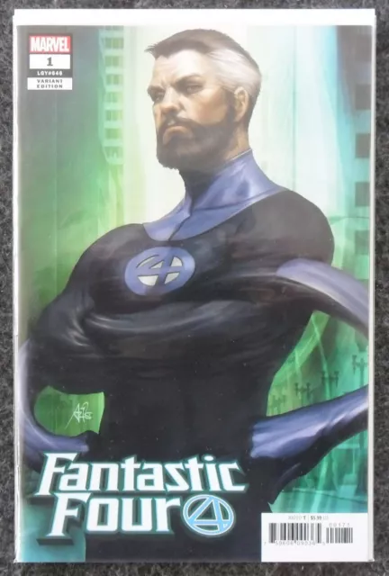 Fantastic Four Nr. 1 (Vol. 6 LGY#646) Variant Mr. Fantastic - Marvel USA -Z. 0-1