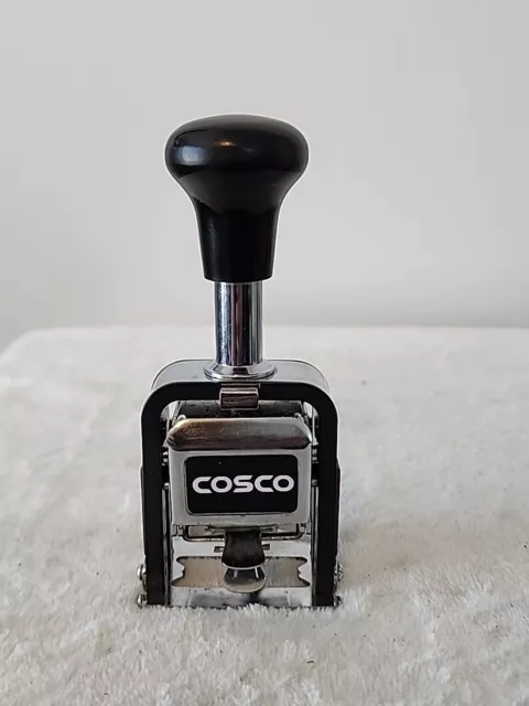 Cosco Automatic Numbering Machine, Self-Inking Works Great!