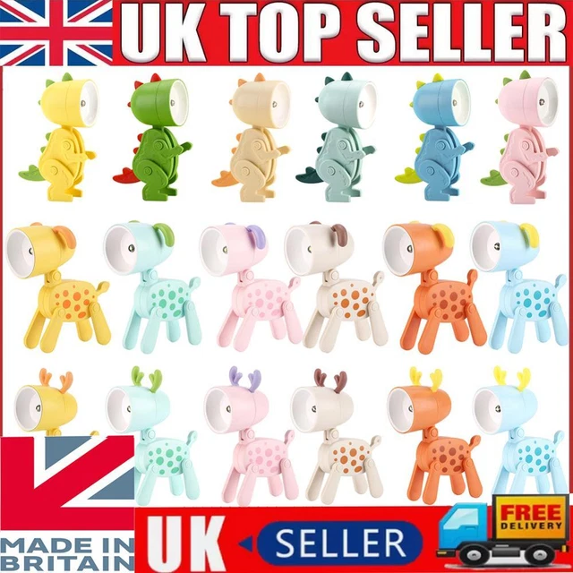 LED MINI NIGHT Light Eye Protection Folding with Ears for Baby Kid Bedroom Decor £5.09 PicClick UK