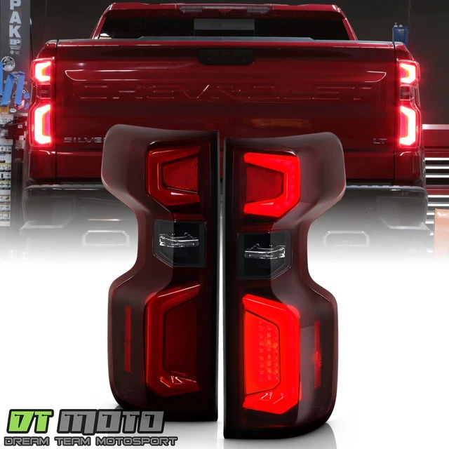 20192023 CHEVY SILVERADO 1500 [Incandescent Model] Black LED Tail