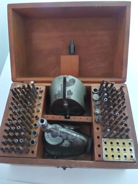 Vintage Boley Staking Tool Set Repair Tool Watch Clock Jewelry