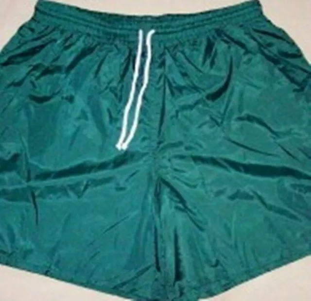 Athletic Shorts Green Drawstring Don Alleson sz Small 6-8 New