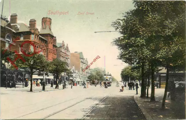 Picture Postcard>>Southport, Lord Street [Leyland Series]