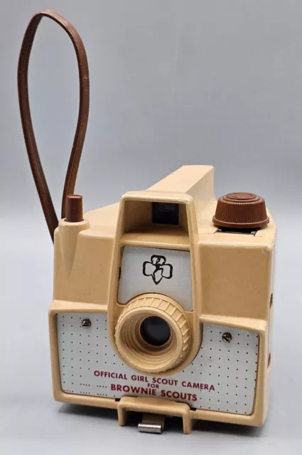 VINTAGE 1960's Official Girl Scouts Camera Brownie Scouts - Imerial Mark XII