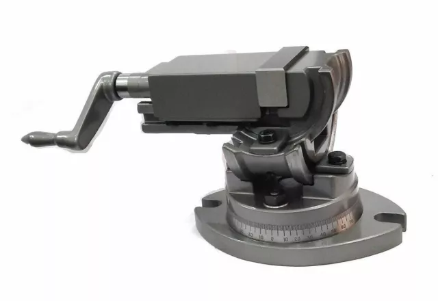 Precision Milling Machine Vise 2"(50 mm)-3 Way (Swivel,Tilti, Angle Table Vice)