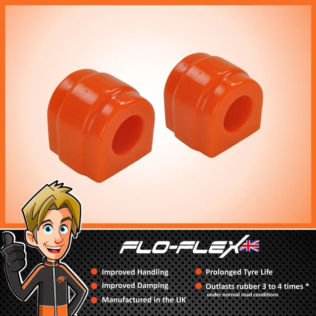Bague De Barre Antiroulis Avant - Polyuréthane Rouge - Pour Suzuki Jimny - Diamètre Intérieur 24 Mm - TEDGUM TED54680