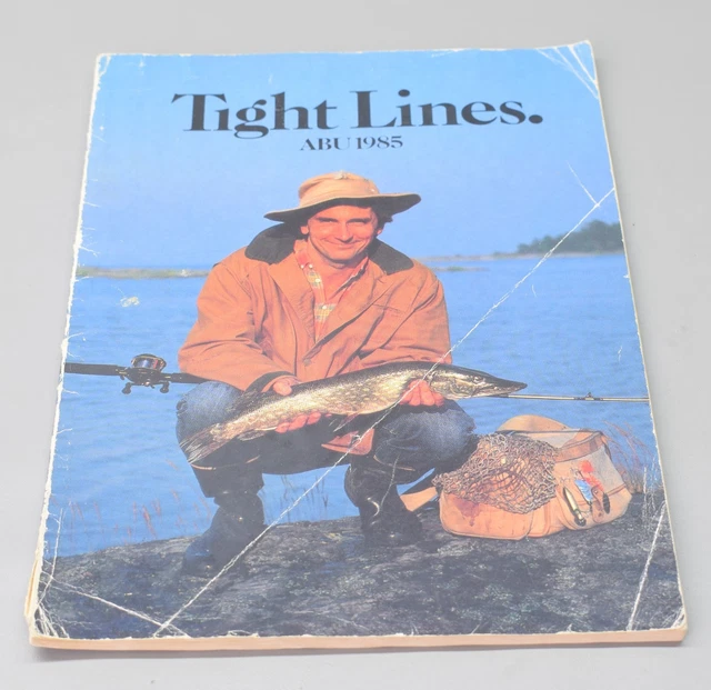 Jolie paire de catalogues de matériel de pêche Abu Tight Lines 1995 et