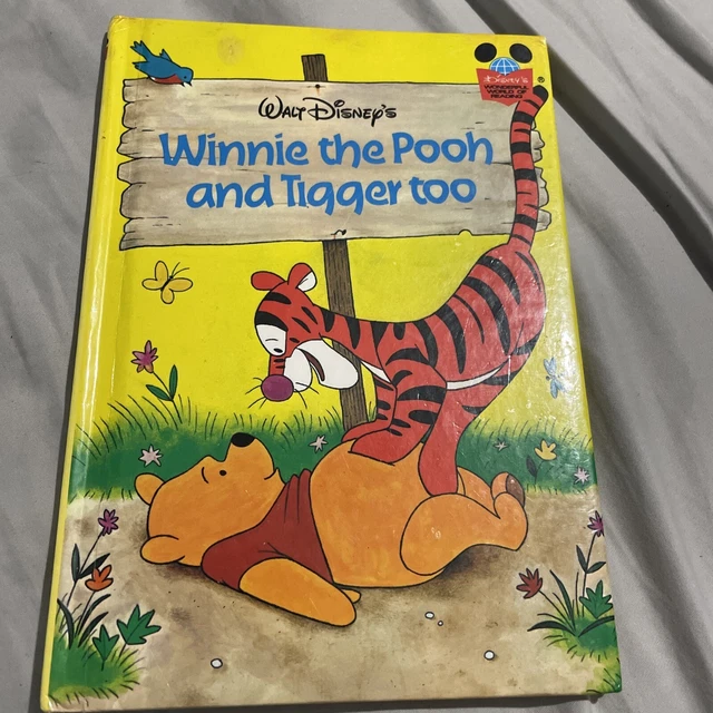WALT DISNEY WONDERFUL World Of Reading Winnie The Pooh And Tigger Too ...