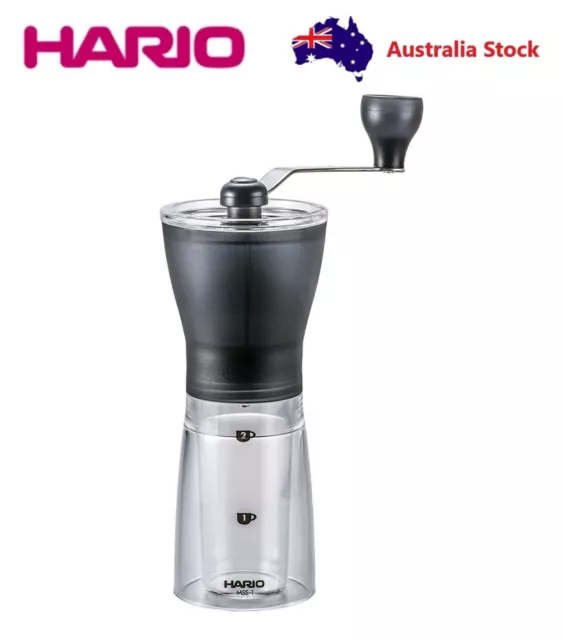 HARIO Ceramic Coffee Mill Slim Manual Hand Grinder MSS-1TB - Japan