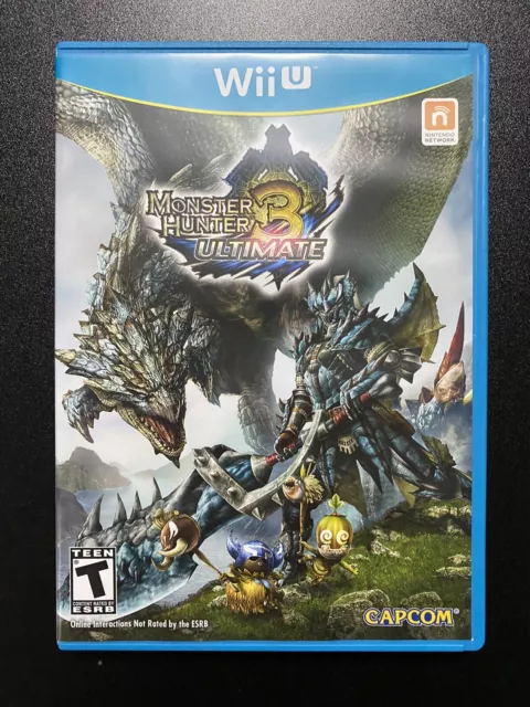 Monster Hunter 3 Ultimate [Nintendo Wii U,  2013] CiB Complete in Box