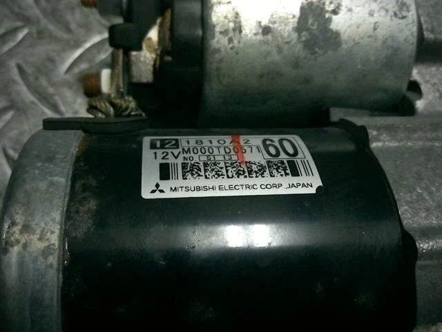MITSUBISHI Ek space 2014 DBA-B11A Starter 1810A260 [usato] [PA07293227]