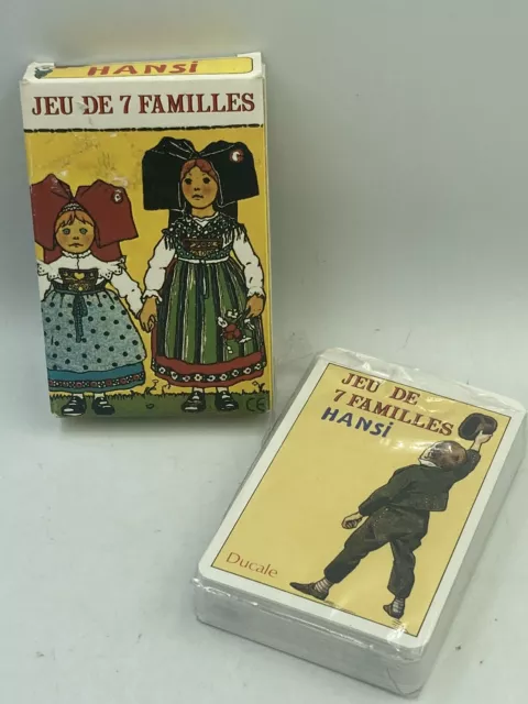 DUCALE Cartes - JEU 7 FAMILLES - État NEUF -  « L’ALSACE MERVEILLEUSE DE HANSI »