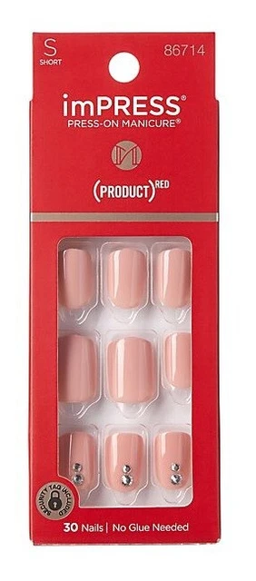 KISS impress Press-On Manicure Short Nails + Holiday YOU CHOOSE Updated 5/9/23