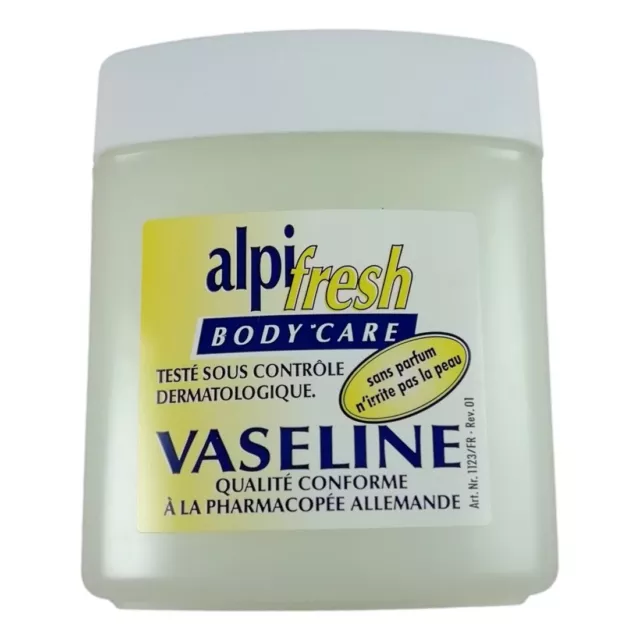Vaseline Pure 125 ml Alpifresh Gel Réparateur Hydratant Nourrissant Lubrifiant