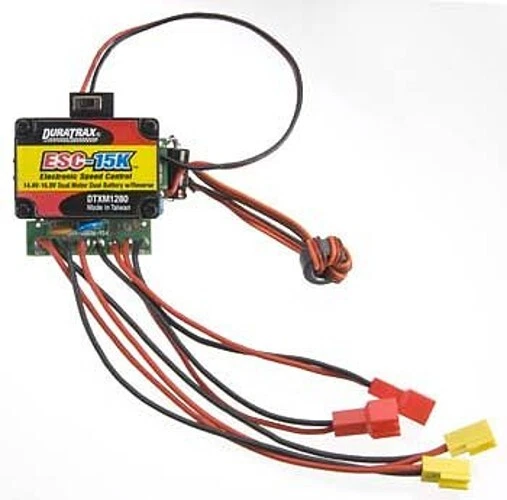 Duratrax DTXM1280 ESC 16.8V For Cliff Climber Etc - For Dual 380 Motors - New Duratrax DTXM1280 ESC 16.8V For Cliff Climber Etc - For Dual 380 Motors - New