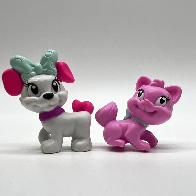 Disney Minnie Mouse Pets Cat and Dog PVC Toy Figures
