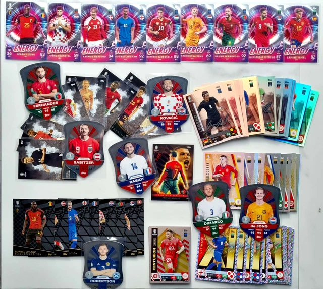 TOPPS MATCH ATTAX UEFA EURO 2024 carte e set singoli Energy
