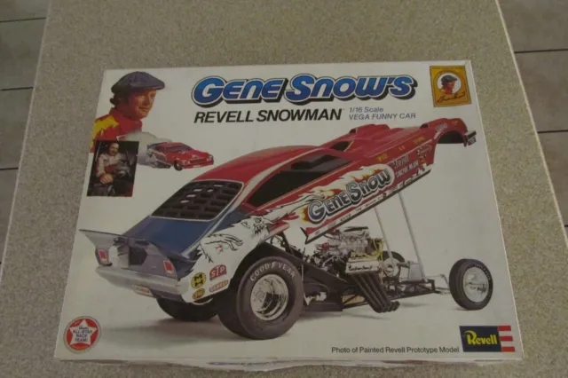 Gene Snow 1/16 Revell Vega Funny car