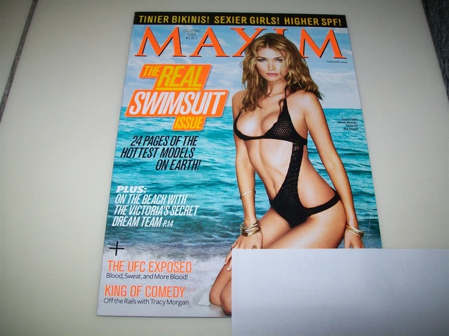 FEBRUARY 2016 MAXIM Issue Elsa Hosk Cover Excellent