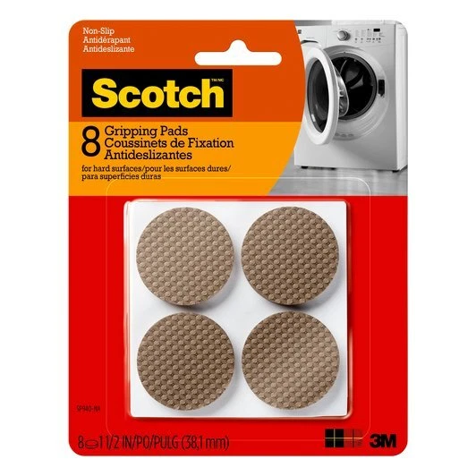 3M - 7100112866 - Scotch Gripping Pads SP940-NA Brown 1 1/2 inch (8EA)