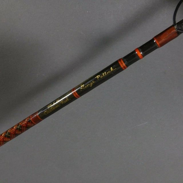 M & R Custom Rod George Pollock Designed Graphite 1pc. 6 ft. Stiff  Pole  USA