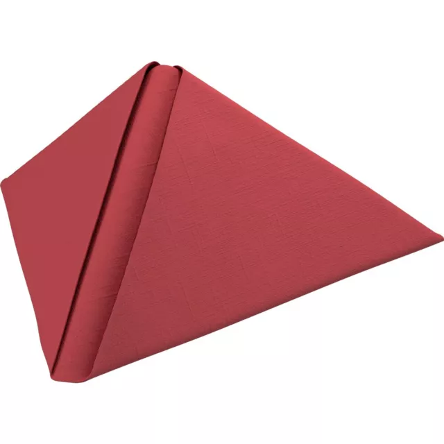 DUNILIN Burgundy Napkins 40cm (16") 12 x 45 540 napkins  186759