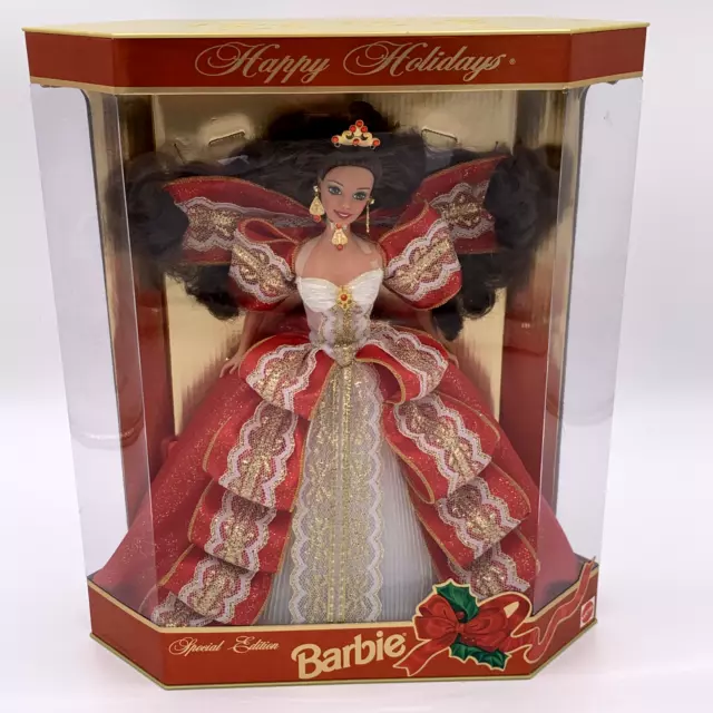 1997 HAPPY HOLIDAYS Special Edition Barbie Doll Mattel #17832 $22.40 - PicClick AU
