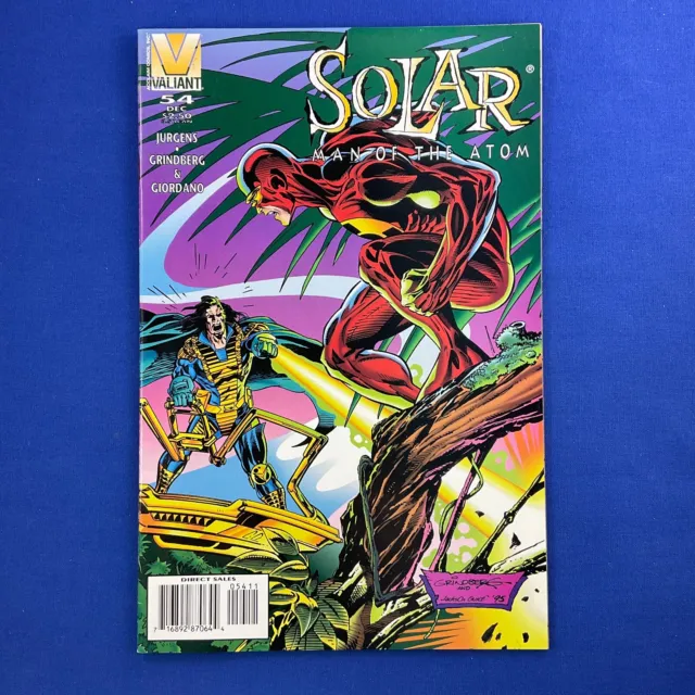 SOLAR Man of the Atom #54 Valiant Acclaim Comics 1995 Dan Jurgens Birthquake