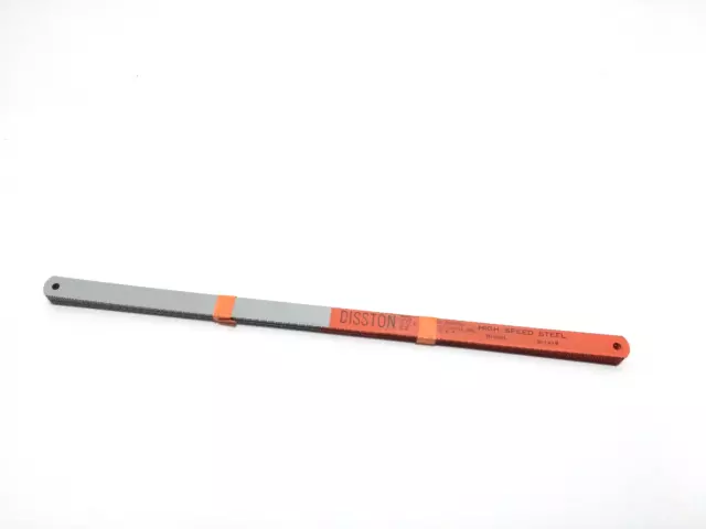 10 Disston Hacksaw Blades NEW Hack Saw NEW OLD STOCK - HIGH SPEED STEEL - USA