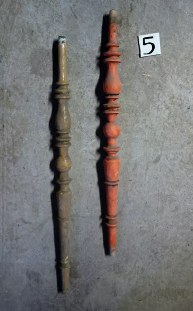Treppenstäbe Geländerstäbe Füllstäbe Traillen (NR.05) ca. 66/80 cm, Gründerzeit Treppenstäbe Geländerstäbe Füllstäbe Traillen (NR.05) ca. 66/80 cm, Gründerzeit