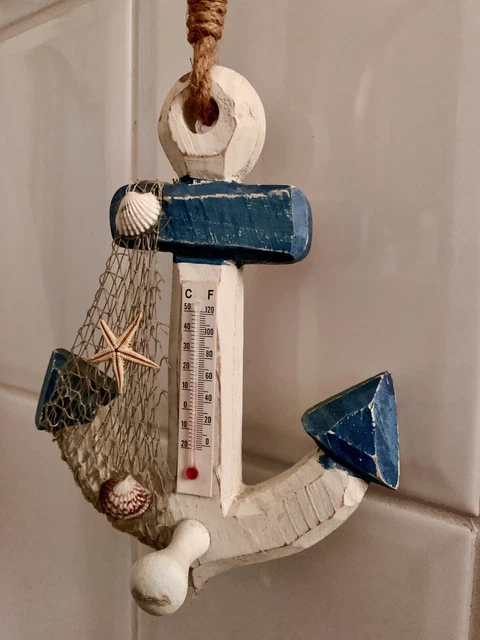 Attaccapanni Da Parete O Porta In Legno, Tema Nautico | Acquisti Online Su - Foto 1