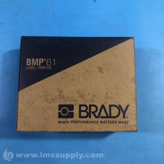 Brady 148128 BMP61 Ribbon Cartridge, 2 in W x 75 ft L FNFP