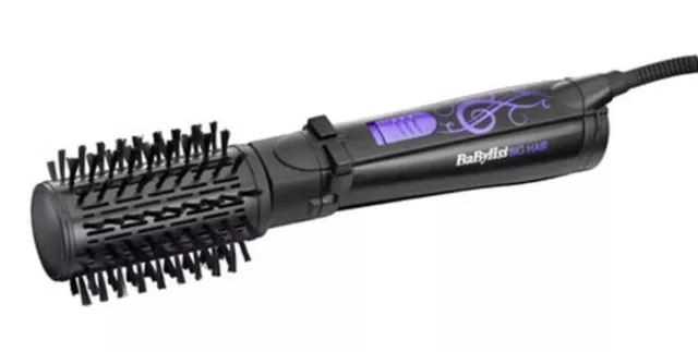 BaByliss Big Hair, rotierender Styler 50 mm Bürste - Modell 2775U; 700 W, doppelte Geschwindigkeit.