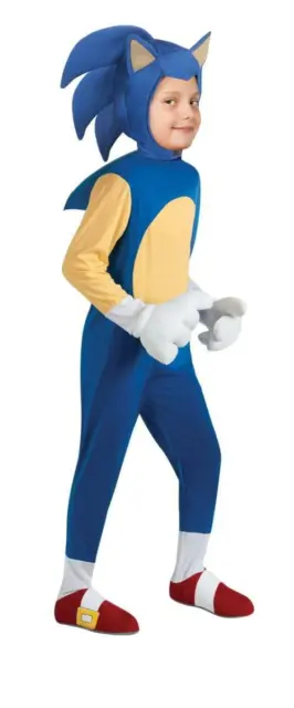 SONIC THE HEDGEHOG Deluxe Sonic Costume Bambino EUR 33,00