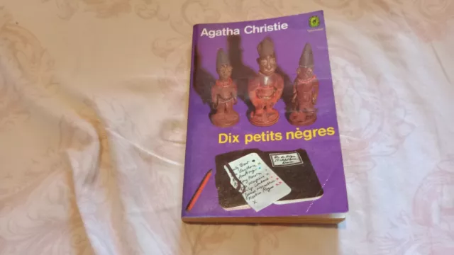 Dix petits nègres Agatha Christie Livre de Poche Policier 954 Brodard et Taupin